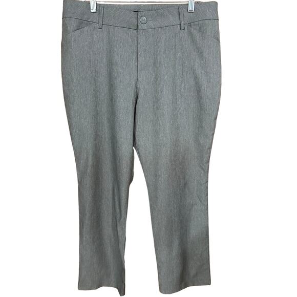 CLEARANCE Lee Relaxed Fit Women's Straight Leg Wrinkle Free Pants Sz 14 Short - Picture 1 of 5
